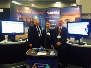 ActioNeters Pose with the ActioNet Booth at DoDIIS Worldwide - ActioNet