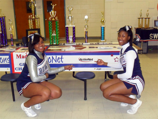 ActioNet Sponsors Bowie High School (BHS) Cheerleaders