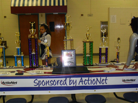 ActioNet Sponsors Bowie High School (BHS) Cheerleaders