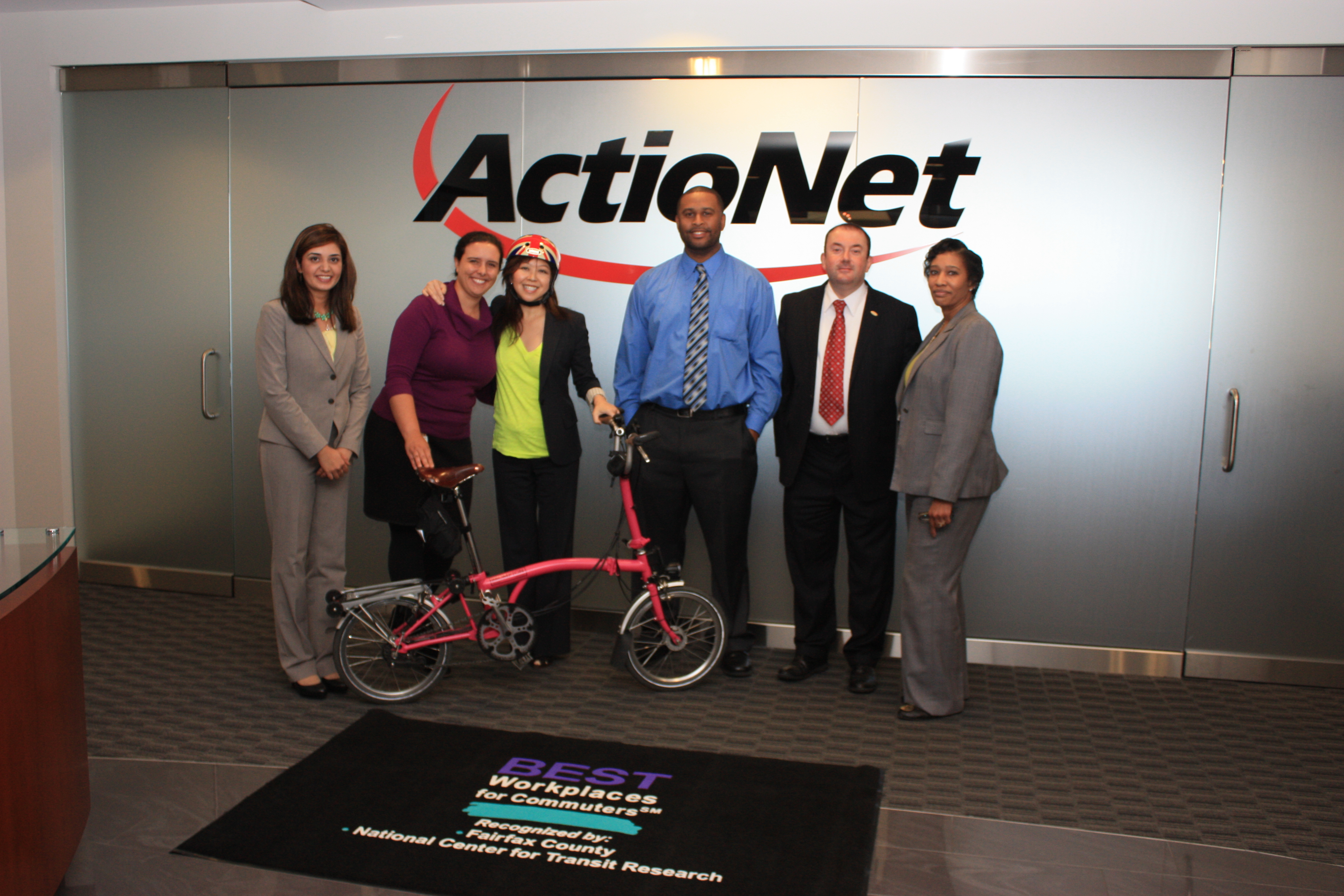 ActioNet is One of the Fairfax County Best Workplaces for Commuters℠