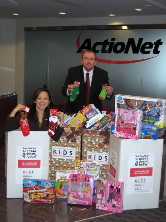 ActioNet Supports Kids In Distressed Situations (K.I.D.S.)