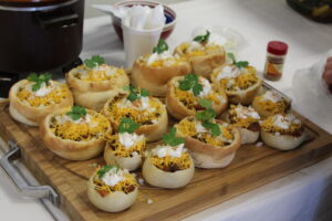 Mini chili bowls were a fan-favorite at the ActioNet Iron Chef competition