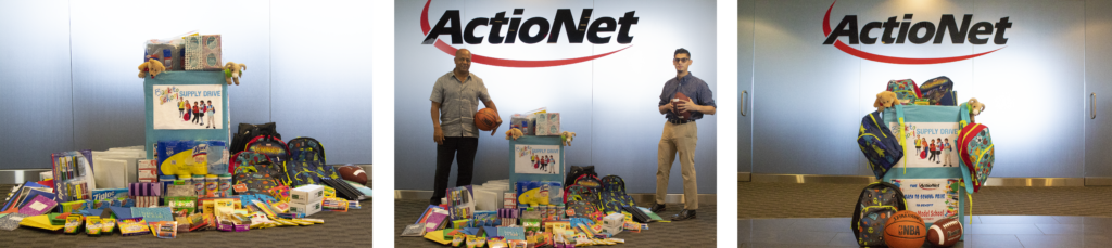 ActioNet Back-to-School Drive