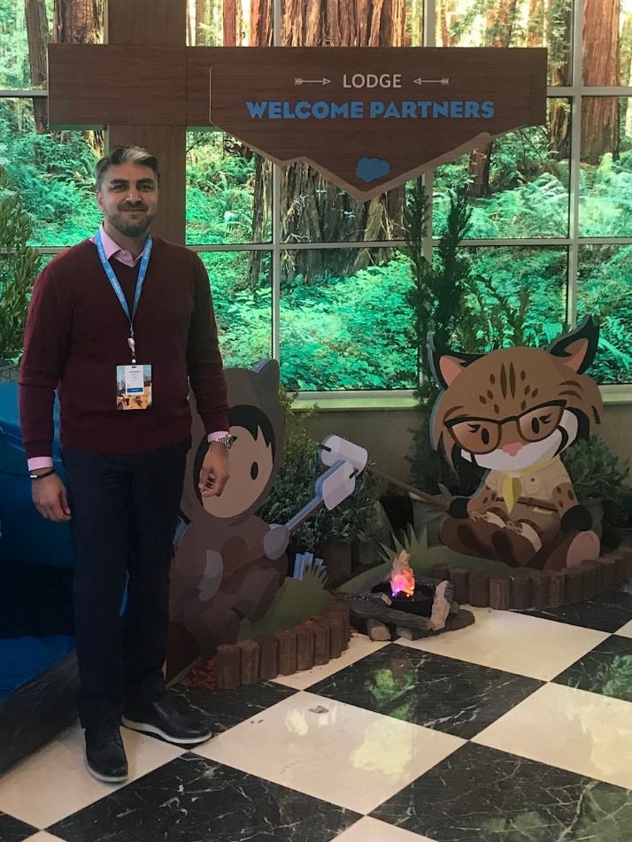 Hugh K. at the Dreamforce 2018 Event