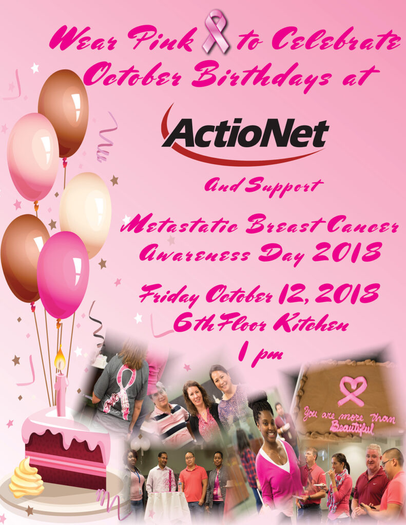 ActioNet Wears Pink for Breast Cancer Awareness Day