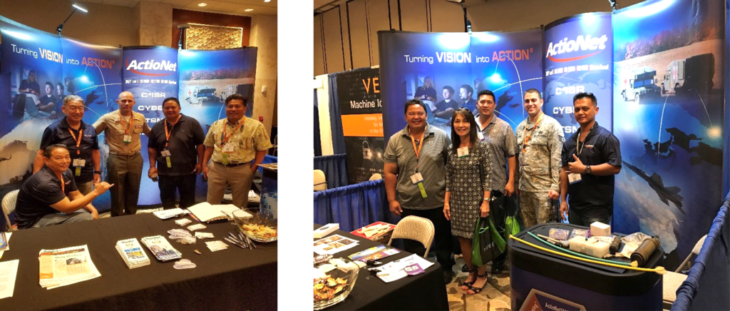 Experienced ActioNeters stood by the booth at TechNet Asia Pacific to talk to users about our services