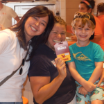 Francine and Ashley with Raffle Prize