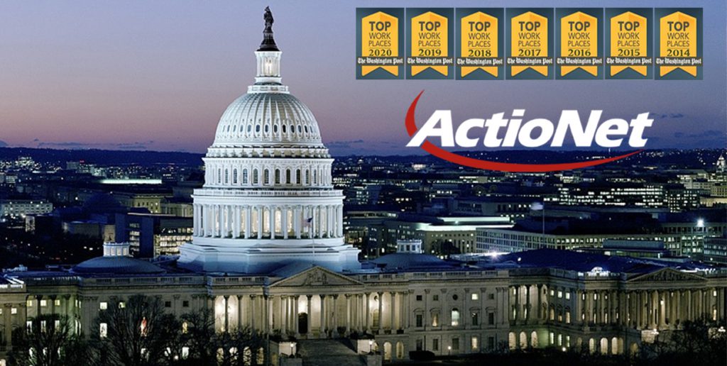 ActioNet Wins a Washington Post Top Workplaces spot in 2020