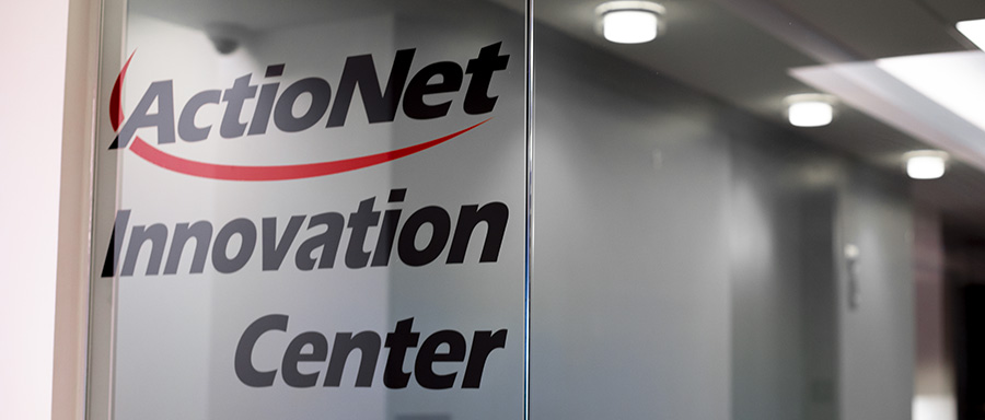 A Photo of the Entrance to the ActioNet Innovation Center