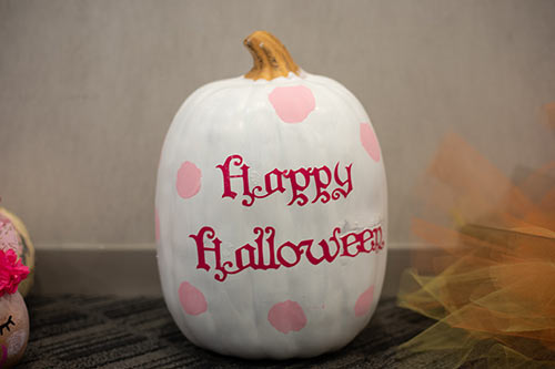 Pink Halloween Pumpkin