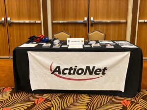 ActioNet table at the Job Fair