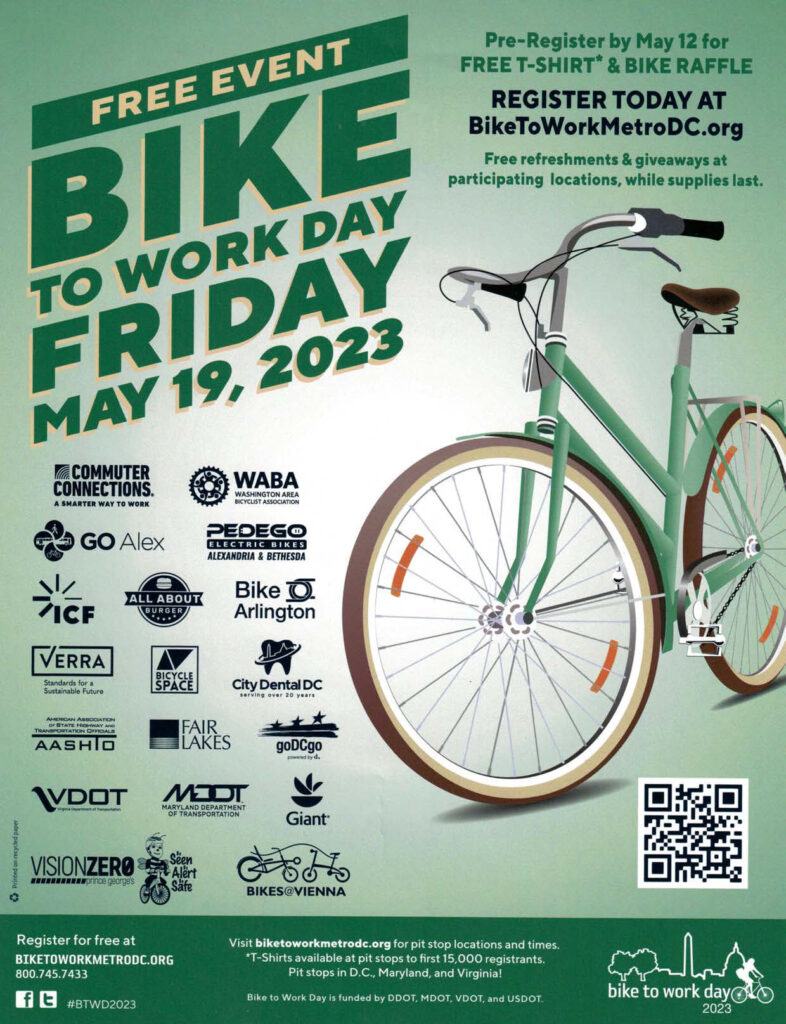 2023 Bike to Work Day Flyer